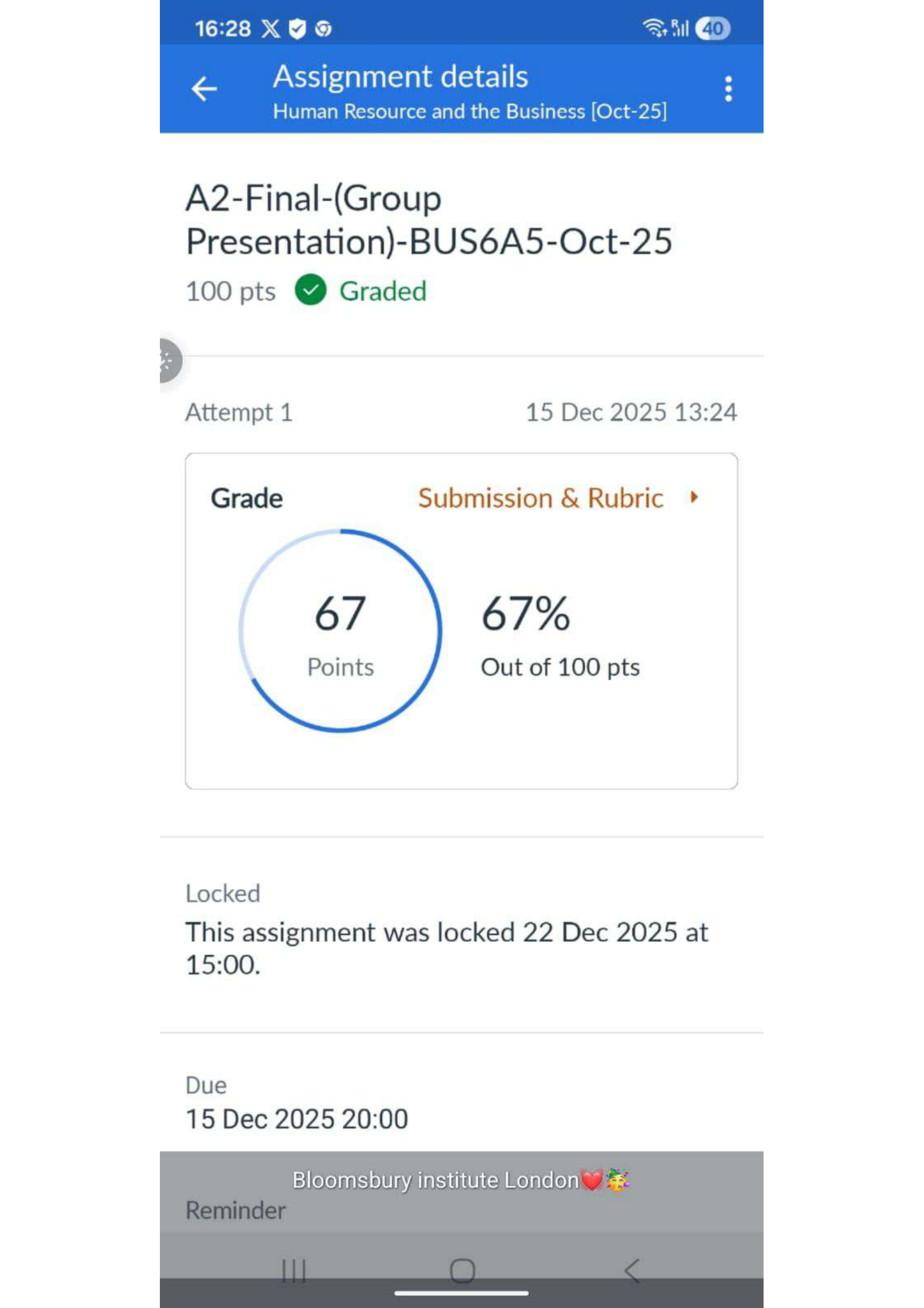 Result proof 25